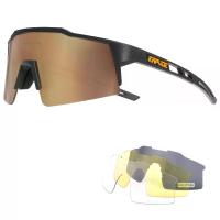 ราคา แว่นกันแดดสำหรับปั่นจักรยาน, Kapvoe, แว่นกันแดดแฟชั่นใหม่, สำหรับผู้ชาย, ปั่นจักรยาน, ป้องกัน UV400, แว่นตาจักรยานกลางแจ้ง, แว่นตากีฬามอเตอร์ไซค์, แว่นตาจักรยาน, พร้อมเลนส์ 4 ชิ้น Sport ออกกำลังกาย (1