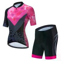 ราคา ชุดเสื้อปั่นจักรยาน, VENDULL, 2024, สำหรับเด็กผู้หญิงและผู้หญิง, ชุดเสื้อปั่นจักรยาน, ระบายอากาศได้, แห้งเร็ว, ทรงสลิมฟิต, Maillot ปั่นจักรยาน, เสื้อปั่นจักรยานเลดี้ Sport กีฬา ออกกำลังกาย (1730841117