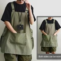 ราคา ผ้ากันเปื้อนไนลอนปรับได้ unisex มี 2 กระเป๋าหน้าและหลัง เหมาะสำหรับช่างตัดผม ร้านกาแฟ บาร์บีคิว ร้านอาหาร และใช้ในครัวที่บ้าน ของขวัญคริสต์มาสที่สมบูรณ์แบบ อุปกรณ์ทำงานแบบปรับได้ (1732920501805483911)