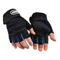 ราคา ถุงมือกีฬากลางแจ้ง สำหรับผู้ชายและผู้หญิง ตาข่ายระบายอากาศ เหมาะสำหรับฟิตเนส ยกน้ำหนัก ครึ่งนิ้ว เหมาะสำหรับขี่จักรยาน อุปกรณ์ป้องกันกีฬา (1730226049766688786)