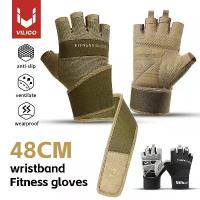 ราคา ถุงมือปั่นจักรยาน ครึ่งนิ้ว ยิม ยกน้ำหนัก เทรนนิ่งดัมเบล กันลื่น ถุงมือฟิตเนส เหมาะสำหรับออกกำลังกาย ฝึกออกกำลังกายแบบครอสฟิต ถุงมือออกกำลังกาย (1732671118016415486)