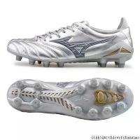 ราคา รองเท้าฟุตบอลชาย Mizuno Morelia Neo4 IV Elite MD P1GA253204 สีเงิน ดีไซน์ลายสก๊อตอินเทรนด์ futbolx ultimate x01 mizuno morelia ii elite กาว ซ่อม สตั๊ด นาย ถั่ว มิซูโน่ สตั (1732814276604299127)