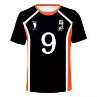 ราคา เสื้อยืดลายการ์ตูน มีอนิเมะ Haikyuu, Hinata Shoyo, Karasuno, วอลเลย์บอล, ชุดกีฬา, สำหรับผู้ชาย, โรงเรียนนายร้อย Karasuno, Kageyama Tobio, ชุดวอลเลย์บอล (1732803322446841201)