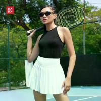 ราคา กราซา เทนนิส กระโปรงสั้น ฮาแฟชั่น สำหรับผู้หญิง มีกระเป๋าใส่ด้านใน กระโปรงกางเกงเทนนิส มีกระเป๋า SK212 (1732397032966620227)