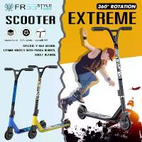 ราคา Freestyle Scooter สกู๊ตเตอร์ ฟรีสไตล์ Extreme Sports สกู๊ตเตอร์ผาดโผน Stunt ลายสุดเท่ สกู๊ตเตอร์ล้อPU สกู๊ตเตอร์เล่นท่า (1732905318866519154)