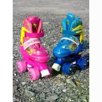 ราคา [เก็บเงินปลายทาง] รองเท้าสเก็ต (ล้อ PU อย่างดี มีไฟ) โรลเลอร์สเกต Rollerskate สำหรับเด็กหญิงและชาย รุ่น 2 ล้อคู่ ปรับขนาดไซส์ได้4ระดับ 2สี 2ไซส์ (1731668792892425299)