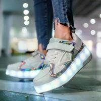 ราคา รองเท้าสเก็ต Heelys มาใหม่, รองเท้าสเก็ต 28-40, รองเท้าโรลเลอร์ 1 คู่, ล้อ 2 ล้อ, [จัดส่งทันที] (1730102860409506157)