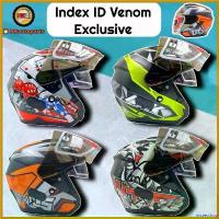 ราคา misresshop แบบพกพา หมวกกันน็อค Index ID VENOM มอเตอร์ไซค์ Motorcycle (1730505919027710803)