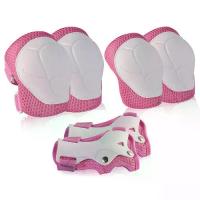 ราคา สนับเข่า สนับศอก และสนับมือ ชุดอุปกรณ์ป้องกันความปลอดภัยสำหรับกิจกรรมสเก็ต ชุด 6 ชิ้น พร้อมสนับมือ สนับเข่า และสนับศอก สำหรับเด็ก (1733048803576743713)