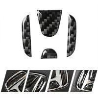 ราคา สติ๊กเกอร์คาร์บอนไฟเบอร์, สำหรับตกแต่งภายในรถยนต์ Honda Civic, CRV, CR-V, Accord, Odyssey, โลโก้พวงมาลัย, เหมาะสำหรับไดและ CR-V Fit, อุปกรณ์ป้องกัน (1732659698767726326)