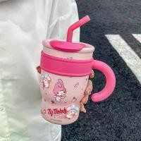 ราคา ถ้วยน้ำสแตนเลส ดีไซน์การ์ตูนน่ารัก กระติกน้ำหุ้มฉนวน ความจุมาก พร้อมฟาง กระติกน้ำร้อน เหมาะสำหรับดื่ม 700ml (1732262254026458855)
