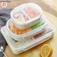 ราคา กล่องข้าว 3 ช่อง ถนอมอาหาร กล่องใส่อาหารมีช่องแบ่ง พร้อมช้อน ฝาล็อคสุญญากาศ (1732297729968802690)