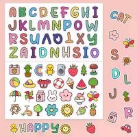 ราคา สติกเกอร์ตัวอักษรน่ารักลายการ์ตูน กันน้ำ สำหรับแก้ว กล่องข้าว โทรศัพท์ สมุดจดบันทึกเด็ก และของขวัญ DIY (1733056543382538054)