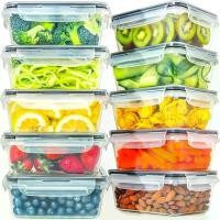 ราคา ชุดภาชนะ 10 ชิ้น ภาชนะเก็บของในครัว ไมโครเวฟและเครื่องล้างจานปลอดภัย ชุดกล่องอาหาร กล่องเก็บอาหารแบบป้องกันการรั่ว มีฝาปิด เหมาะสำหรับผลไม้ ผัก และเนื้อสัตว์ อุปกรณ์จัดเก็บในตู้เ (1732606144193987930)