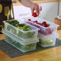 ราคา ID888 กล่องเก็บอาหาร กล่องใส่อาหาร กล่องเก็บผักพลาสติก มีให้เลือก 2 ขนาด กล่องเก็บของในตู้เย็น สำหรับตู้เย็น (1732982487787603011)