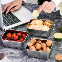 ราคา กล่องเก็บอาหารสแตนเลส ทรงสี่เหลี่ยมผืนผ้า มีฝาปิดพลาสติก กันสนิม เหมาะสำหรับปิกนิก กล่องเก็บอาหาร กล่องถนอมอาหาร ภาชนะใส่อาหาร พร้อมเตรียมอาหาร (1732476428276041150)