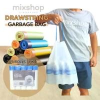 ราคา ถุงขยะ Mixshop มีเชือกผูก สำหรับขยะและขยะ ถุงพลาสติก ถุงถังขยะ ถุงถังขยะ (1732845734301959209)