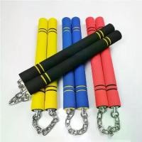 ราคา Nunchaku ฟองน้ำ สำหรับเด็กและผู้ใหญ่ โฟมคู่ ปลอดภัยสำหรับผู้เริ่มต้น เหมาะสำหรับฝึก แท่นฝึกชกมวย เบ็ด ไม้ ไผ่ ปัก คัน นา ยักษ์ ยาง แก้ น้า เจมส์ รอก ตก ปลา มือ ใหม่ ซื้อ ลอก dc ม (1732634596192323182)