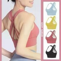ราคา สปอร์ตบรา, Acizs, สำหรับผู้หญิง, บราเล่นกีฬา, เสื้อออกกำลังกาย, ฟองน้ำ Shapewear, ดีไซน์ไขว้หลัง, พร้อมสำหรับการจัดส่งในกรุงเทพฯ, เสื้อกีฬา (1731000751210662345)