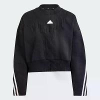 ราคา adidas ไลฟ์สไตล์ เสื้อวอร์ม Future Icons 3-Stripes ผู้หญิง สีดำ IP1549 (1732419981686966035)