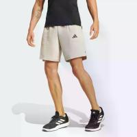ราคา adidas Gym & Training กางเกงออกกำลังกายขาสั้น Pump ผู้ชาย สีเบจ IX9116 (1731635158828025619)
