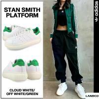 ราคา Adidas อาดิดาส รองเท้าผ้าใบ รองเท้าลำลอง แฟชั่น สำหรับผู้หญิง W Stan Smith PF ID2786 (4000) (1730496510372448538)
