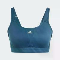 ราคา adidas Gym & Training สปอร์ตบราซัพพอร์ตระดับสูง adidas TLRD Move ผู้หญิง สีเทอร์คอยส์ IJ5749 (1731335811460598547)