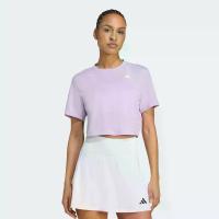 ราคา adidas Gym & Training เสื้อยืดออกกำลังกายทรงบ็อกซี Train Essentials ผู้หญิง สีม่วง JY4561 (1731301922685880083)