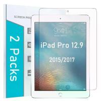 ราคา ฟิล์มกระจกนิรภัยกันรอยขีดข่วน, ตัวป้องกันหน้าจอแท็บเล็ต, สำหรับ Apple iPad Pro 12.9 2015 2017, 2 แพ็ค (1731417640957543778)