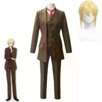 ราคา Anime Moriarty Wig Cosplay Costume Patriot Albert James Moriarty William Brown Suit Halloween Carnival Party ใส่ ชุด แสงอุษา ชุด กบ เป่าลม ชุด คริสมาส (1733424406258878002)