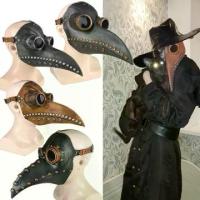 ราคา [COD] [tiktok]Bird Doctor Plague Face Cover Funny Plague Doctor Mask Adult Steam Punks Scary Horror alloween Costume Cosplay Party Long Beak Halloween Costume Cosplay Party (1732987522355135870)