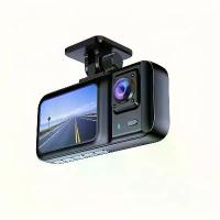 ราคา 3 Lens Camera for Car, Car Dashcam 1080P Front | 480P Interior & Rear Cams Dashcam, Car Accessories | Car DVR | Video Recorder Car | Parking Monitoring Insede IR Night Vi (1733311271043892844)