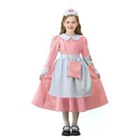 ราคา Halloween Children's Costume Nurse Outfit Doctor Nurse Costume Girl Maid Outfit Performance Costume Pink Dress (1733014984882488739)