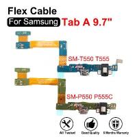 ราคา แท่นชาร์จพอร์ต, สำหรับ Samsung Galaxy Tab A 9.7" SM-T550 T555 P550 P555C, พร้อมแจ็คหูฟัง, อะไหล่ (1733193168161309730)