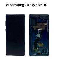 ราคา OLED For SAMSUNG Galaxy Note 10 N970F N970 LCD Display Touch Screen Digitizer for samsung note10 5G N971N (1733436357679154808)
