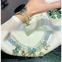 ราคา สายนาฬิกาลูกปัดคริสตัล ขนาด 20 มม. และ 22 มม. เข้ากันได้กับนาฬิกา Huawei GT2/GT/GT3/GT2pro/Amazfit GTS 4/Amazfit GTS 4mini/GTS2/GTS3/ GTS2E/Amazfit Bip3 pro สายรัด/Amazfit BIP U (1730173538888812979)