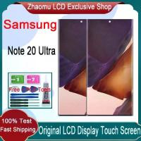 ราคา AMOLED LCD, ต้นฉบับ, สำหรับ Samsung Galaxy Note 20 Ultra 4G 5G, หน้าจอสัมผัส LCD, พร้อมกรอบ, เปลี่ยน (1733184746167502709)