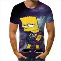 ราคา เสื้อ Disney Simpsons ฤดูร้อน พิมพ์ลายการ์ตูน คอลเลคชั่นใหม่ปี 2025 สไตล์ลำลองและทันสมัย เสื้อยืดระบายอากาศและใส่สบาย เหมาะสำหรับใส่กลางแจ้งและลำลอง เสื้อ Songkran วันหยุดทุกวัน แขนสั้น (1731268326006