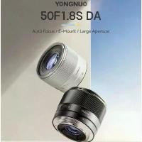 ราคา [COD] YONGNUO 50F1.8S DA APS-C 50mm F1.8 Camera Lens Auto Focus Portait Vlog Prime Lens for Sony E Mount A6300 A6600 A6400 Camera (1733200124156282435)