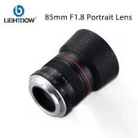 ราคา [COD] Lightdow Full Frame 85mm F1.8 Manual Focus Portrait Lens for Canon EOS 600D 550D 700D 1300D 6D 7D Sony Nikon DSLR Camera (1733212275307284035)