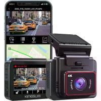 ราคา เครื่องวัดการไหลของความเร็ว, Kingslim D5-4K, พร้อม WiFi-Front Tachograph, สำหรับรถยนต์ที่มี GPS ความเร็ว, การมองเห็นได้ในเวลากลางคืน Sony, รองรับแอปพลิเคชัน, ความจุสูงสุด 256gb (1731929351320406338)