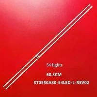 ราคา แถบไฟแบ็คไลท์ led สําหรับ Sony KD-55X8500F KD-55X8566F ST0550AW5_54LED_R_REV00_1801 2 ชิ้น ต่อชุด (1733176855955802000)