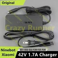 ราคา 42v 1.7A แท้ สายชาร์จ สายชาร์จแบตเตอรี่ สกูตเตอร์ไฟฟ้า Ninebot Segway สกู๊ตเตอร์สําหรับ ES1 ES2 ES4 E22 E25 ES1LG30 AirT15 GT1 GT2 G30 E8 E10 C15 F20 F25 F30 F40 สําหรับ Xiaomi M (1732626493559572269)