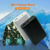 ราคา [COD] 10000mAh Power Bank 12V DC Output Portable Charger External Battery for Cooling Heated Vest Jacket Power Bank for Xiaomi iPhone (1733318069908637467)
