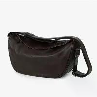 ราคา Authentic Hobo Bag, Single Shoulder Bag, Vintage Fashion Casual Soft Leather Moon Shape Wide Shoulder Strap Wallet (1733412850729453242)