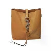 ราคา กระเป๋าหนังแท้ Rebecca Minkoff Megan Small Feed Bag (Honey) ️สินค้ามือสองแบรนด์แท้ (1733426135073260794)