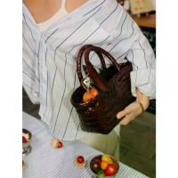 ราคา [COD] [Tiktok]AIMER - Le Petite Basket Bag กระเป๋าสาน ใบเล็ก Ver. 2.0 (1732695969407206582)