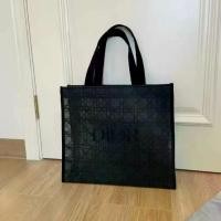 ราคา DIOR Black Mesh Tote Bag – Exclusive Complimentary Gift (1732689697661224737)