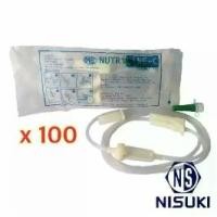 ราคา สายข้อต่อถุงอาหาร Nutri Bag Line C แบบมีกระเปราะ จำนวน 100 ชิ้น (1732750653261907629)