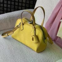 ราคา Top Layer Cowhide Victorian Small New Boston Bag Tote Bag Commuter Large Capacity Underarm Bag (1733036995975415619)